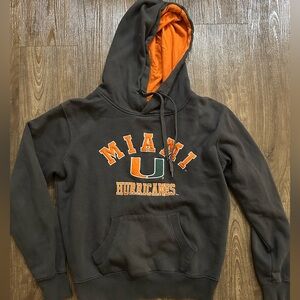 Miami Hurricanes Gray Hoodie